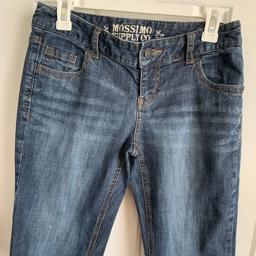 Mossimo Supply Co. Bermuda Jean Shorts